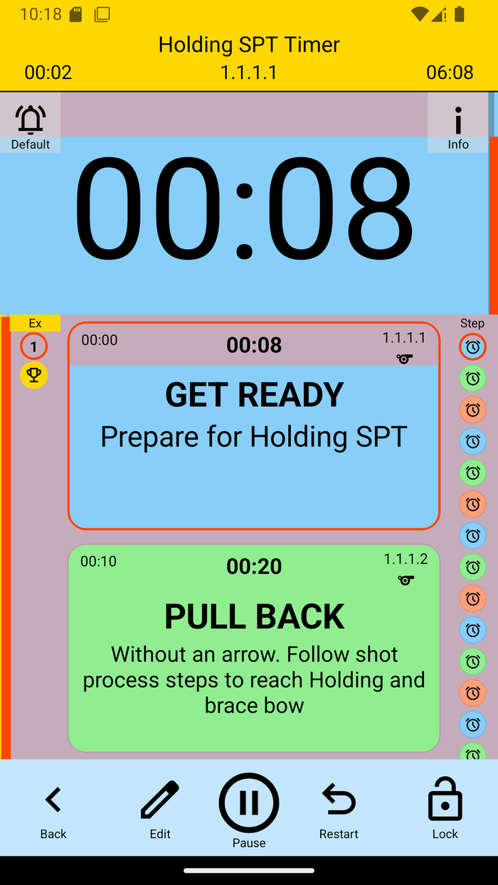 Doing an SPT exercise