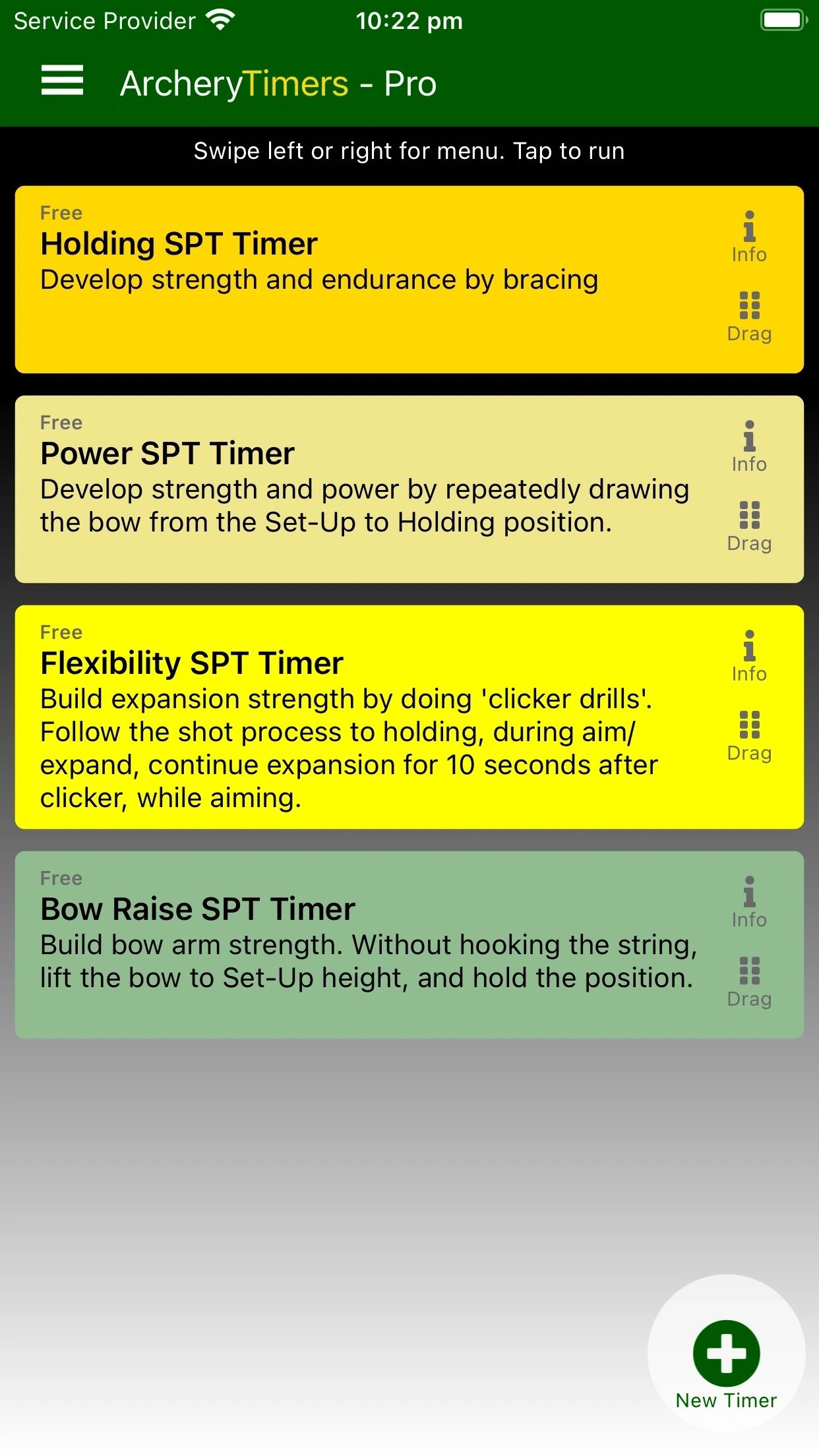 ArcheryTimers Screenshot 1