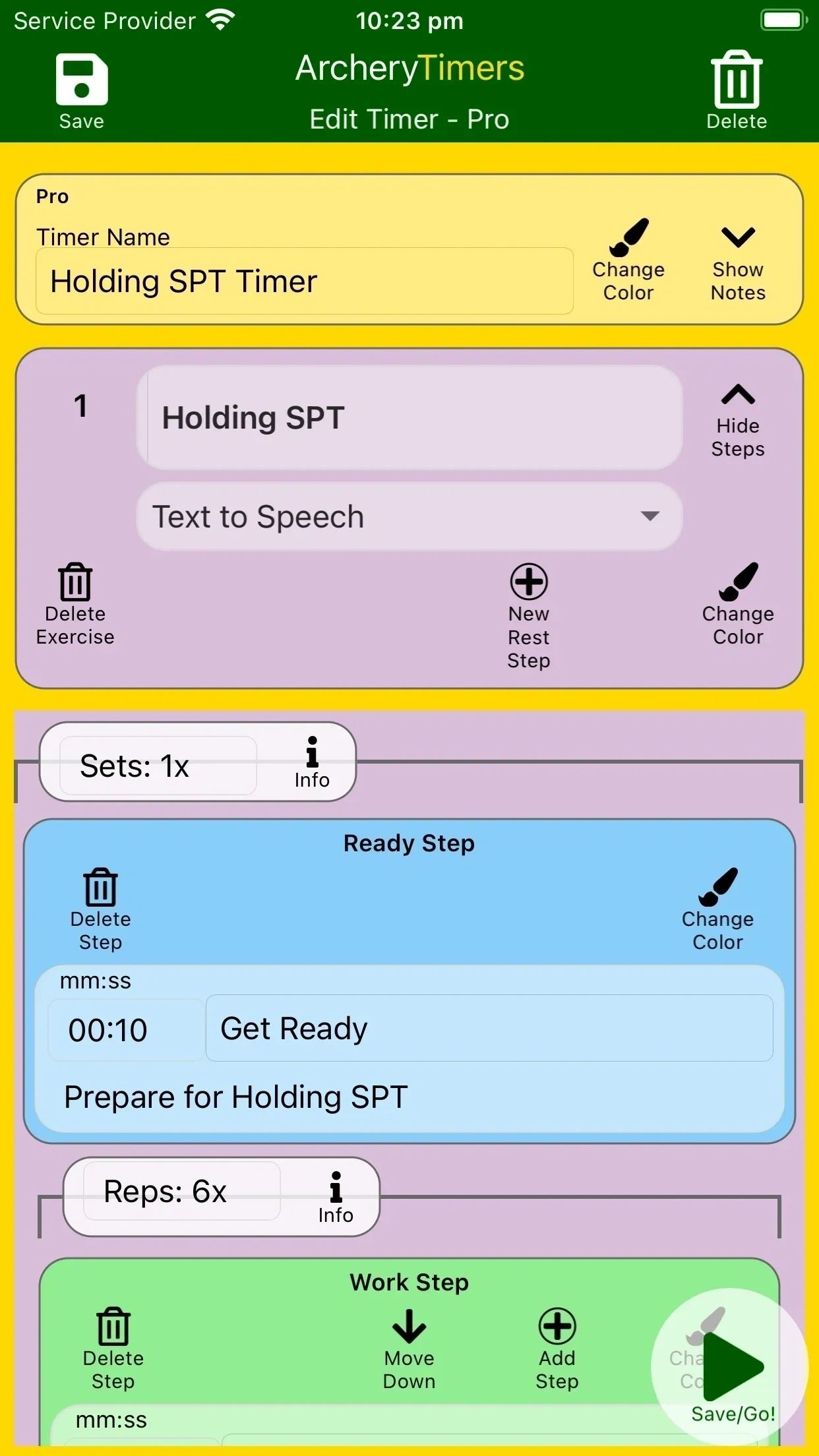 ArcheryTimers Screenshot 3