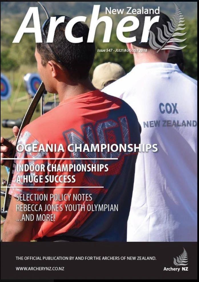 Article about ArcherySuccess in New Zealand Archer magazine