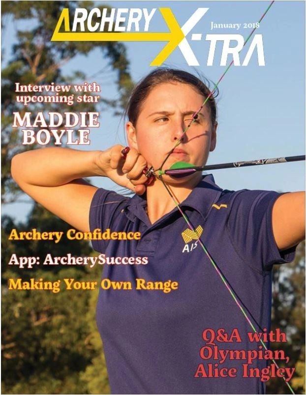 Article about the ArcherySuccess App in Archery X-tra magazine
