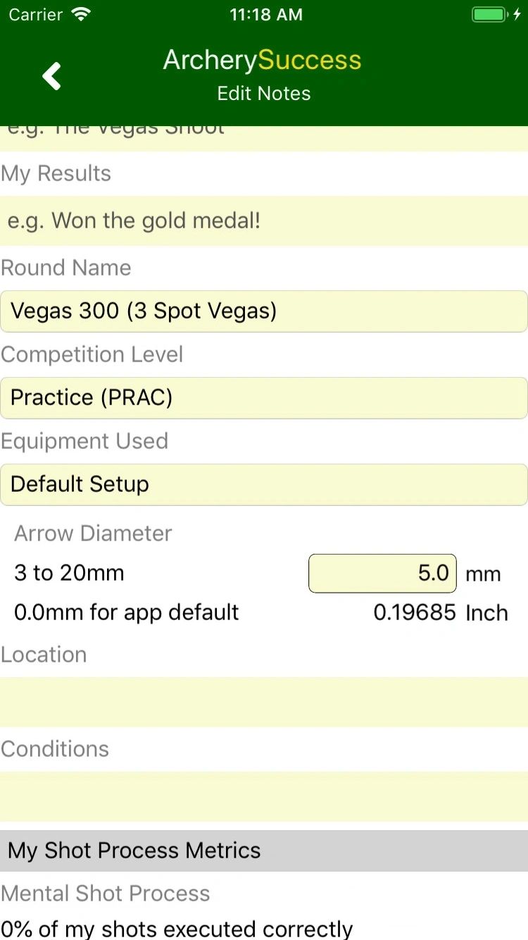 Last release for 2018! - ArcherySuccess Version 2.40