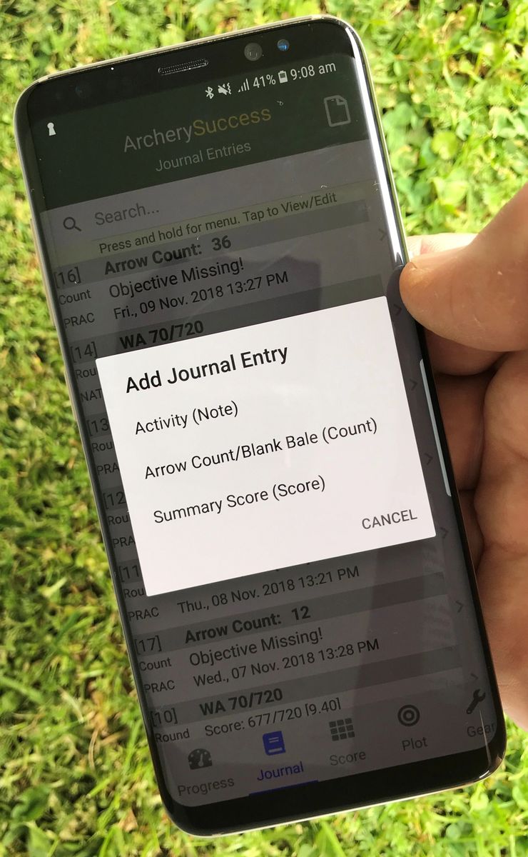 ArcherySuccess showing Lancaster 3 Spot scoring