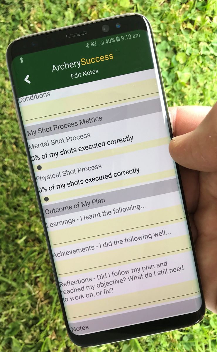 ArcherySuccess showing Worcester 5 Spot scoring