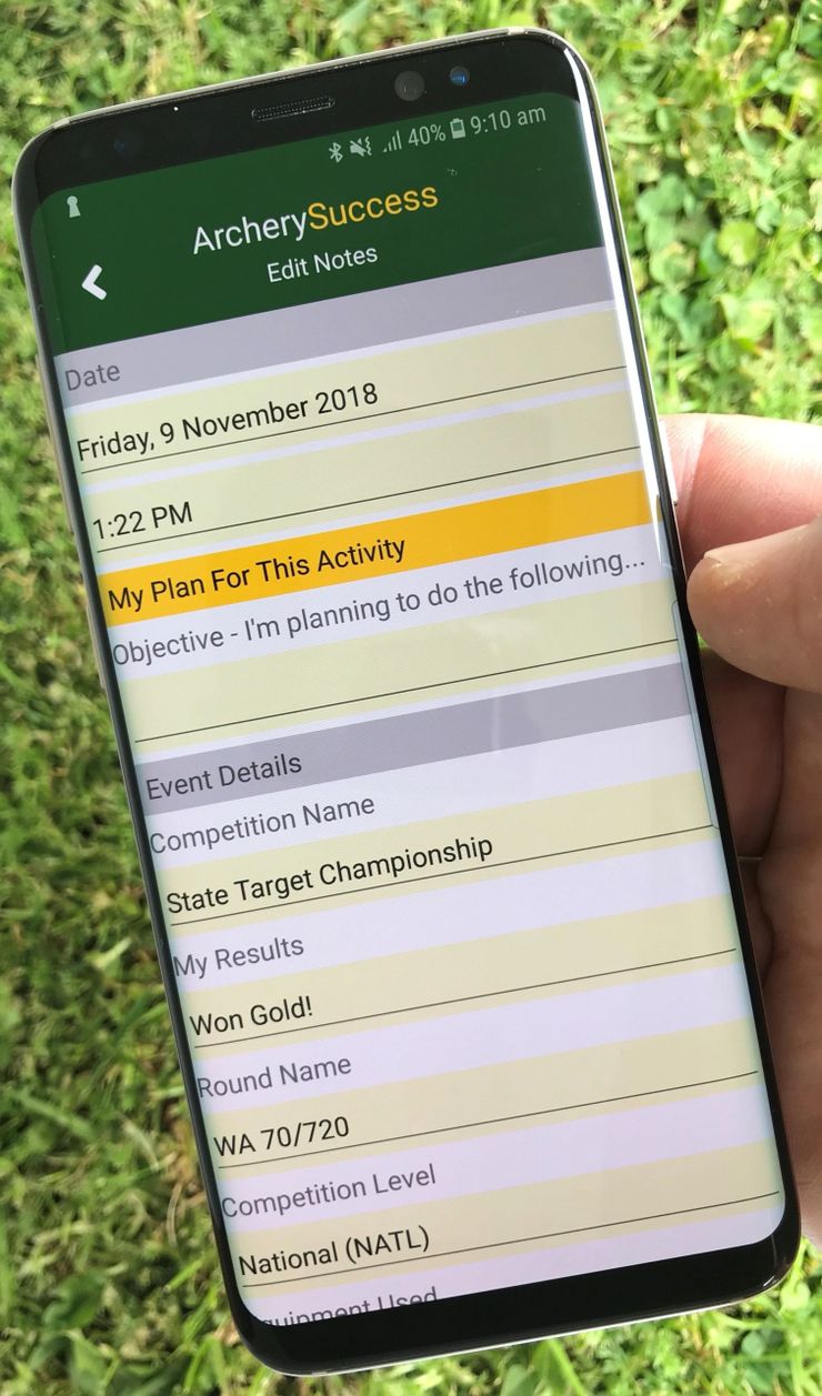 ArcherySuccess showing Vegas 3 Spot scoring